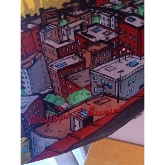 Vintage Reynolds Perry RP55 JNS Co Streetwear Polyester Button Up Shirt XXL Y2K - Picture 5 of 13